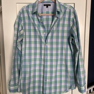 Banana republic non iron tailored slim fit large